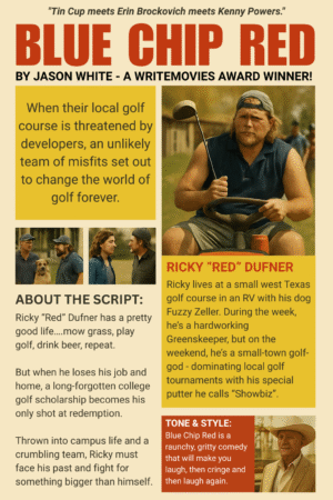 Introducing BLUE CHIP RED by Jason White!