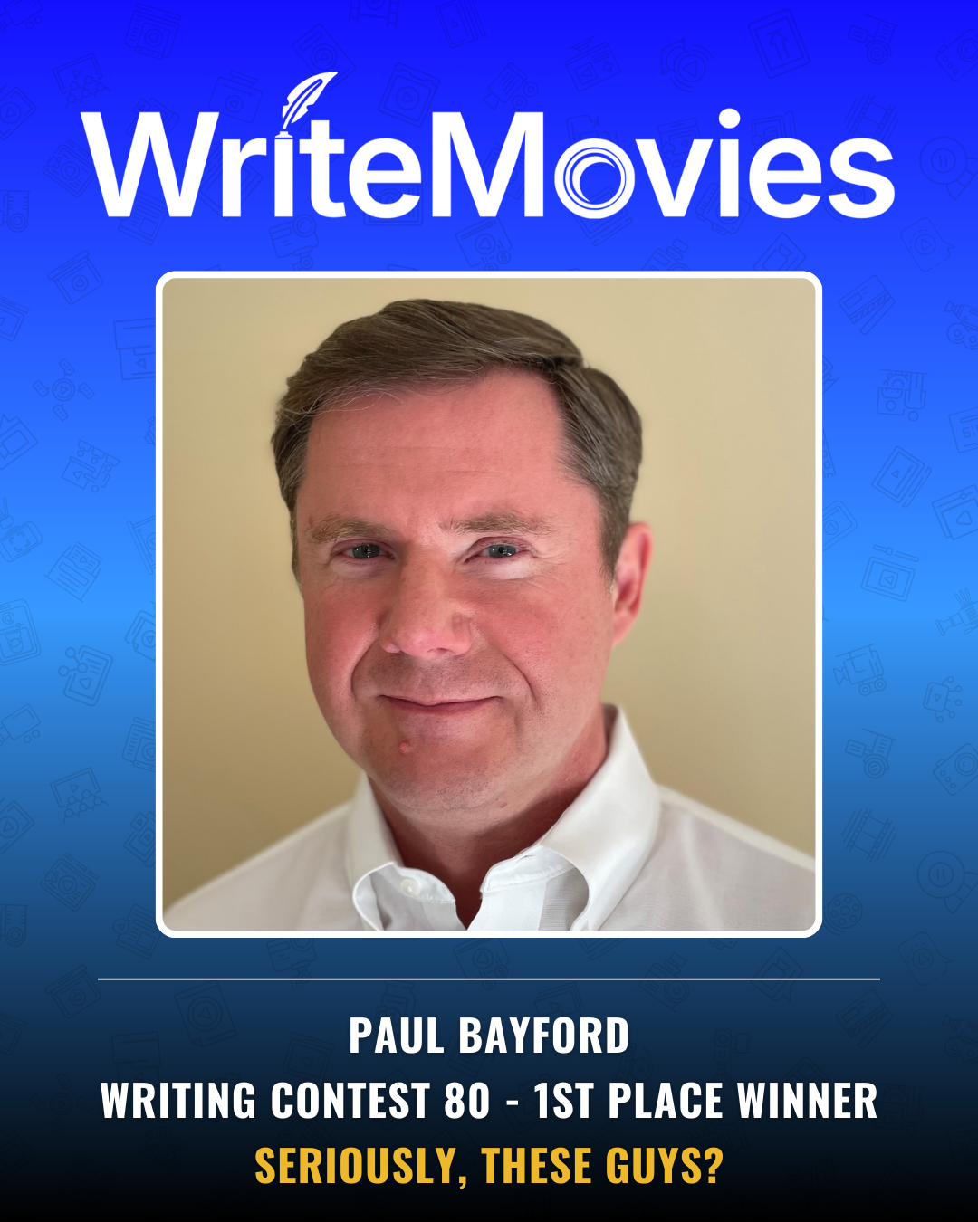 celebrating our recent winners - Paul Bayford