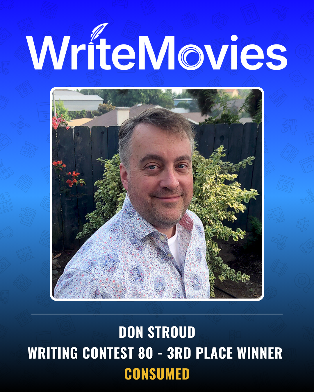 celebrating our recent winners - John mazzullo